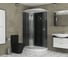 Душевая кабина Niagara NG-4512-14R BLACK (1200x800x2150) низкий поддон (13см) стекло мозаика, 3 места 45121453R 7