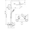 Душевая система IDEAL STANDARD A6426AA IdealRain ECO 00000048094 2