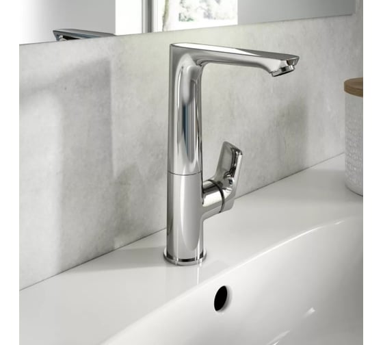 Смеситель для раковины IDEAL STANDARD A7020AA CONNECT AIR с поворотным изливом 00000066978