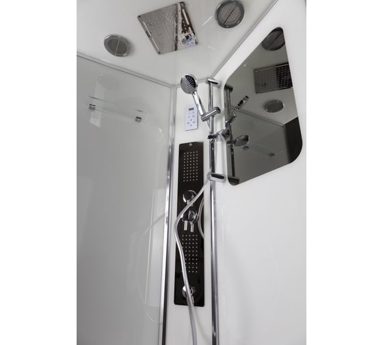 Душевая кабина Niagara NG-6001-01G (900x900x2100) низкий поддон (16 см) стекло прозрачное, 4 места 60010114G