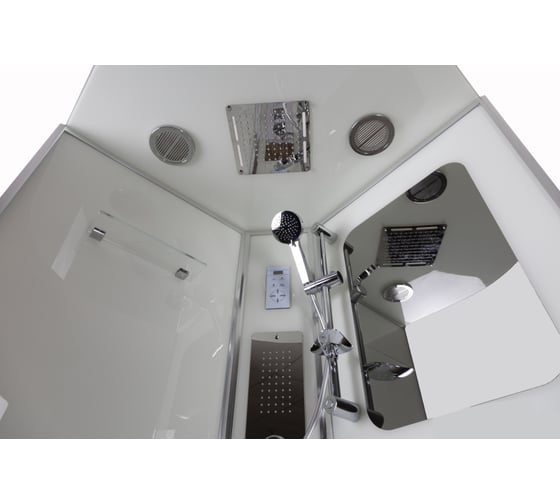 Душевая кабина Niagara NG-6002-01G (1000x1000x2100) низкий поддон(16 см) стекло прозрачное, 4 места 60020114G