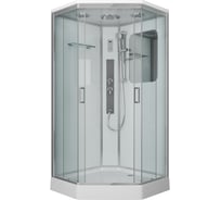 Душевая кабина Niagara NG-6001-01GD (900x900x2200) низкий поддон (16 см) стекло прозрачное, 4 места 60010114GD