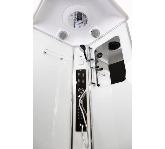 Душевая кабина Niagara NG-6002-01GD (1000x1000x2200) низкий поддон (16 см) стекло прозрачное, 4 места 60020114GD