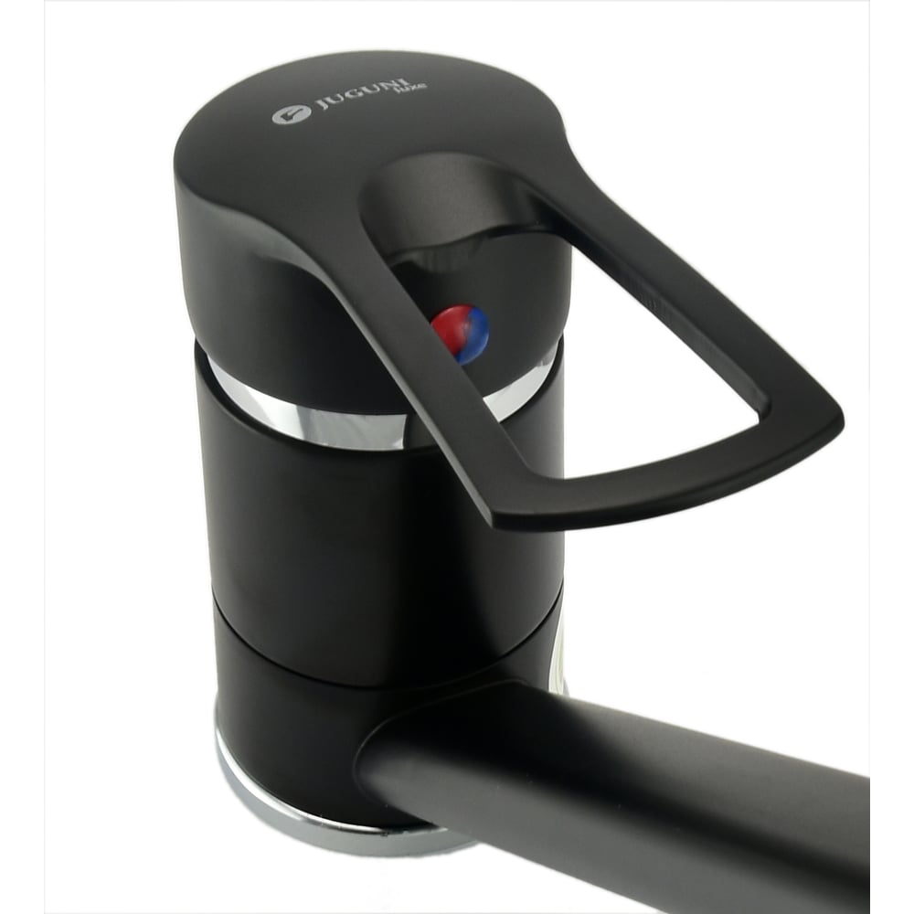 Смеситель для мойки Juguni Luxe одноручный, с поворотным изливом ...