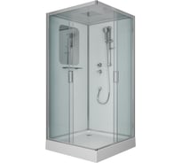 Душевая кабина Niagara NG-6001-01Q (900x900x2100) низкий поддон(16 см) стекло прозрачное, 4 места 60010114Q
