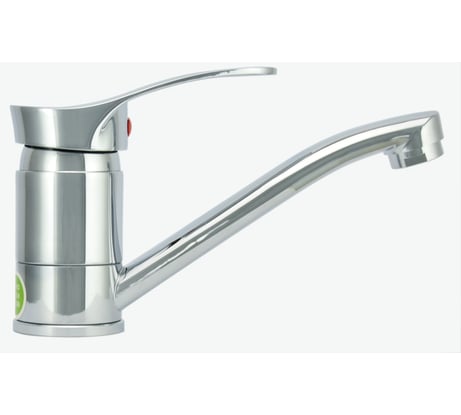 Одноручный смеситель для умывальника Juguni с гибкой подводкой 0402.945C