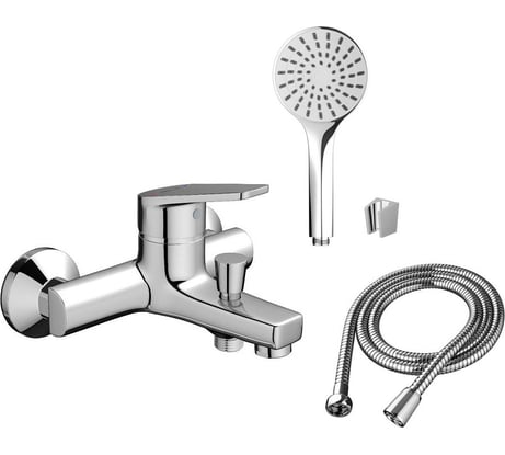 Смеситель для ванны и душа Dorff Prime с душевым набором D4010008