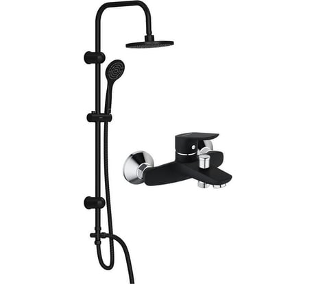 Душевая система Dorff Comfort со смесителем Origin Bit DAMIXA D0708010BL