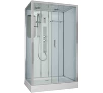 Душевая кабина Niagara NG-6012-01GQR (1200x800x2100) низкий поддон (16 см) стекло прозрачное, 5 мест 60120114GQR