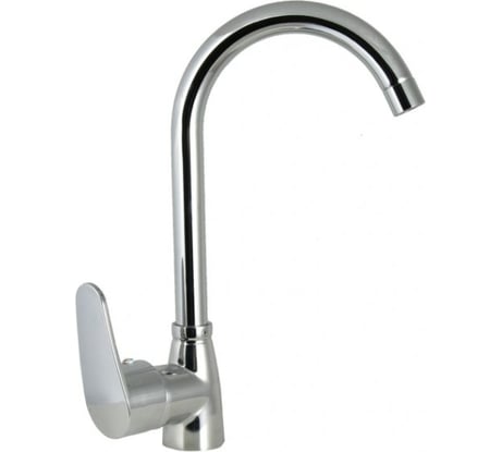 Латунный смеситель для мойки Istok life одноручный, с поворотным R-изливом, картридж 35 мм 0402.426