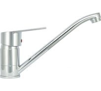 Смеситель для мойки Istok life одноручный, с поворотным изливом 25 см, картридж 40 мм, гайка 0402.414