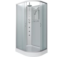 Душевая кабина NIAGARA NG-3312-14LBKTG (1200x800x2100-2400 мм), низкий поддон (13 см), стекло матовое 33121423LBKTG
