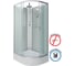 Душевая кабина NIAGARA NG-33184-14LBKT (1100x800x2100-2400 мм), средний поддон (26 см), стекло матовое 331844LBKT 2