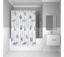 Штора для ванной комнаты IDDIS 180х180 см, PEVA P24PV11i11