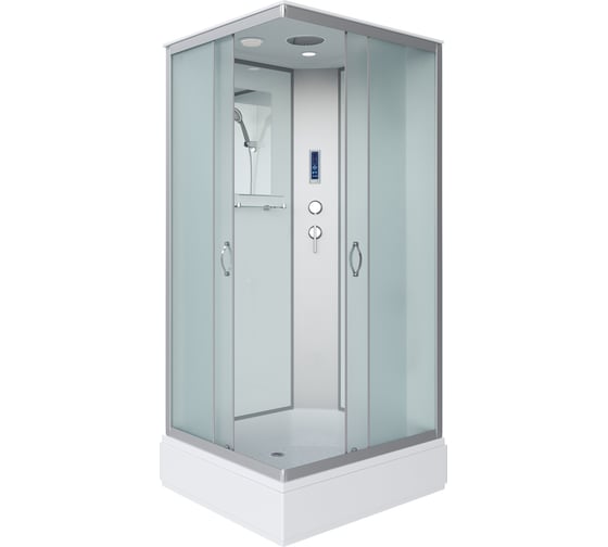 Душевая кабина NIAGARA NG-33084-14QP (1000x800x2150 мм), средний поддон (26 см), стекло матовое 330844QP 1