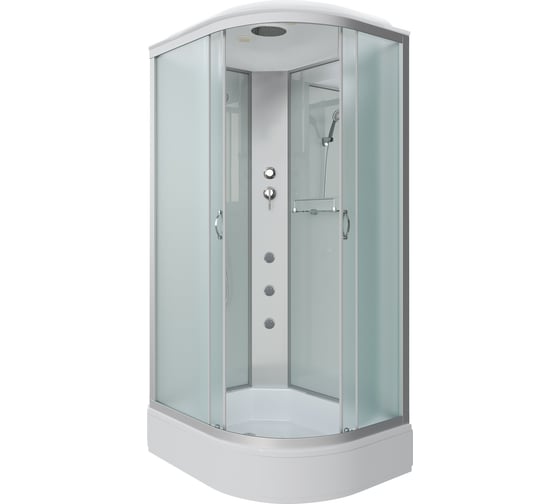 Душевая кабина NIAGARA NG-33294-14LG (1200x900x2150 мм), средний поддон (26 см), стекло матовое 332944LG