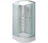 Душевая кабина NIAGARA NG-33394-14LBKG (1300x900x2000 мм), средний поддон (26 см), стекло матовое 333944LBKG