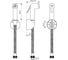 Гигиенический ручной душ IDEAL STANDARD B0595AC белый, со шлангом и держателем 00000063984 2