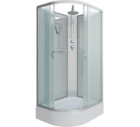 Душевая кабина NIAGARA NG-33984-14RBKT (900x800x2100-2400 мм), средний поддон (26 см), стекло матовое 339844RBKT