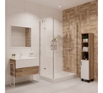 Душевое ограждение NIAGARA NG-6617-08 120*80*195 мм, прямоугольник, двери распашные, 1 место 66170811