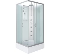 Душевая кабина NIAGARA NG-33984-14QBKTG (900x800x2100-2400 мм), средний поддон (26 см), стекло матовое 339844QBKTG
