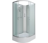 Душевая кабина NIAGARA NG-33984-14RBK (900x800x2000 мм), средний поддон (26 см), стекло матовое 339844RBK