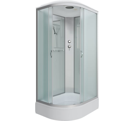 Душевая кабина NIAGARA NG-33984-14R (900x800x2150 мм), средний поддон (26 см), стекло матовое 339844R