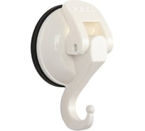 Пластиковый крючок FECA на вакуумной присоске, нагрузка до 4 кг, белый 442651-0628