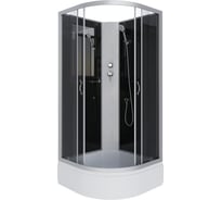 Душевая кабина NIAGARA NG-3503-14BK (800x800x2000 мм), средний поддон (26 см), стекло тонированное 35031434BK