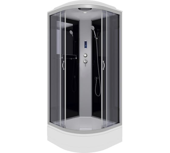 Душевая кабина NIAGARA NG-3503-14P (800x800x2150 мм), средний поддон (26 см), стекло тонированное 35031434P