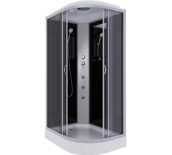 Душевая кабина NIAGARA NG-3512-14LG (1200x800x2150 мм), низкий поддон (13 см), стекло тонированное 35121433LG
