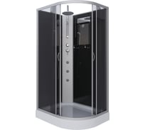 Душевая кабина NIAGARA NG-3512-14LBKTG (1200x800x2100-2400 мм), низкий поддон (13 см), стекло тонированное 35121433LBKTG