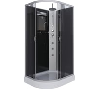 Душевая кабина NIAGARA NG-3512-14RBKTG (1200x800x2100-2400 мм), низкий поддон (13 см), стекло тонированное 35121433RBKTG
