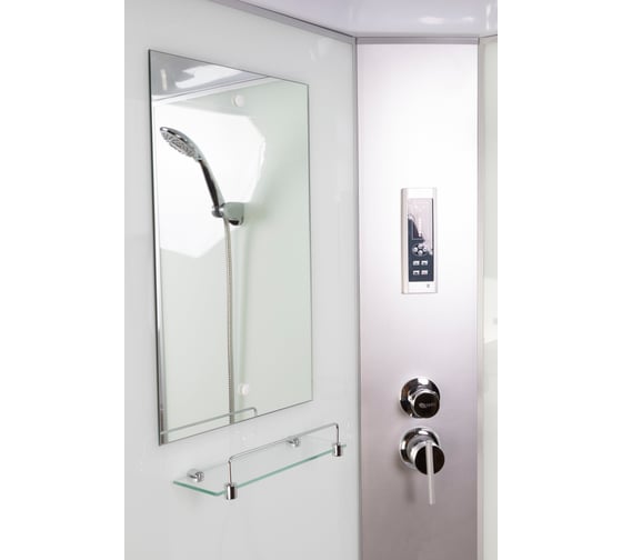 Душевая кабина NIAGARA NG-43085-14QP (1000x800x2150 мм), низкий поддон (13 см), стекло матовое 430853QP