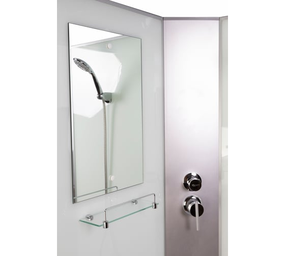 Душевая кабина NIAGARA NG-43085-14QBK (1000x800x2000 мм), низкий поддон (13 см), стекло матовое 430853QBK