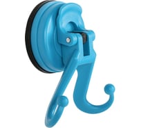 Двойной крючок FECA на вакуумной присоске, синий 441101-3011