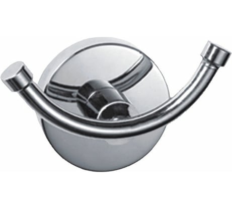 Настенный крючок для полотенец HAIBA для ванной и кухни, металлический, хром HB1705-2 540047