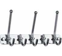 Настенные крючки для полотенец HAIBA для ванной и кухни, металлические, хром HB201-5 540054