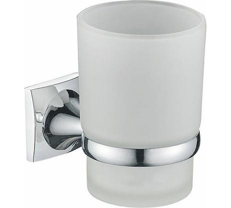 Держатель для зубных щеток и пасты HAIBA металлический, хром HB8506 551029