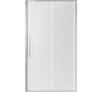 Дверь в нишу NIAGARA 130х195 мм, хром, стекло шиншилла NG-65-13CH
