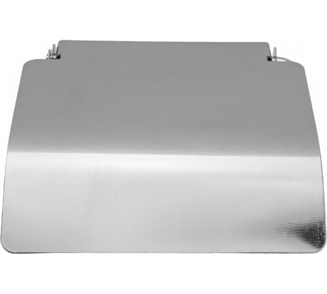 Настенный держатель для туалетной бумаги HAIBA с крышкой металлический, хром HB504 540523