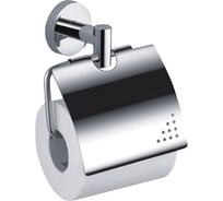 Настенный держатель для туалетной бумаги Haiba с крышкой, металлический, хром HB1703 539712