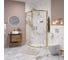 Душевое ограждение NIAGARA NG-6421-08 GOLD 120*80*190 мм, полукруг, двери раздвижные, 1 место 64210811GOLD 3
