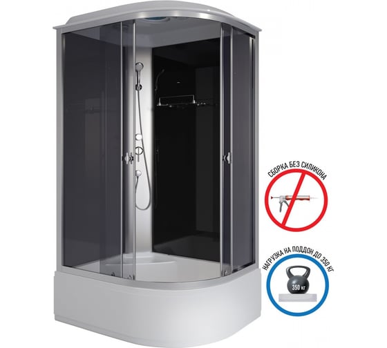 Душевая кабина NIAGARA Eco 1000x700x2150 мм, 4 места E100/70/40L/TN