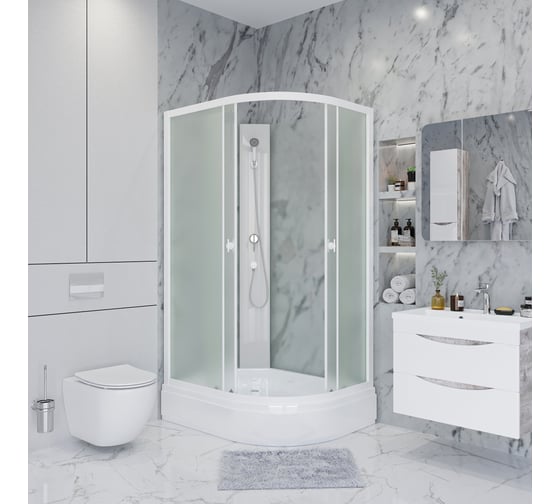 Душевая кабина Niagara Promo (900x700x2000) 4 места P90/70/26L/MT/BK