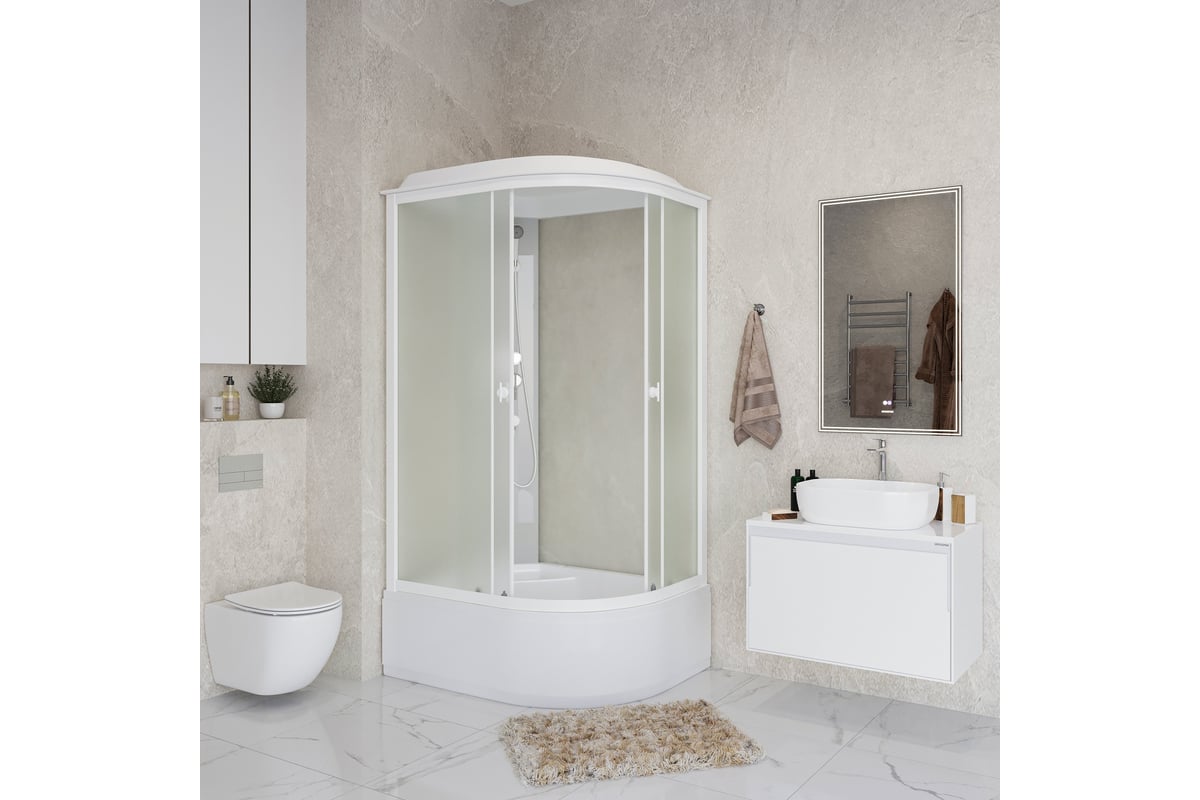 Душевая кабина Niagara Promo (900x800x2150) 4 места P90/80/40L/MT ...