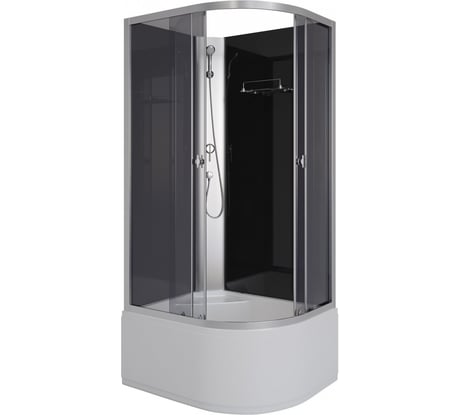 Душевая кабина NIAGARA Eco 1100x800x1950 мм, 4 места E110/80/40R/TN/BK