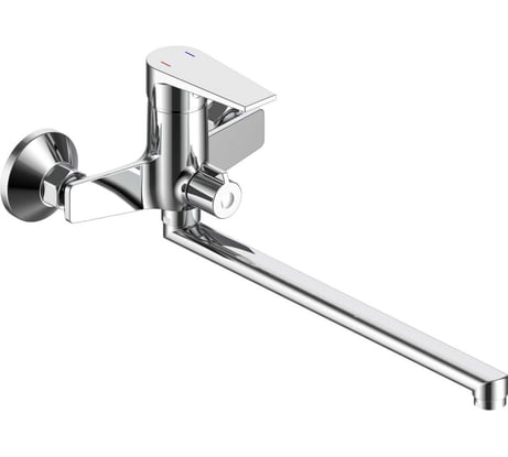 Смеситель для ванны и умывальника ARGOTECH FRIGAT d-35, керамбукса, L-обр. 325 мм, 44283