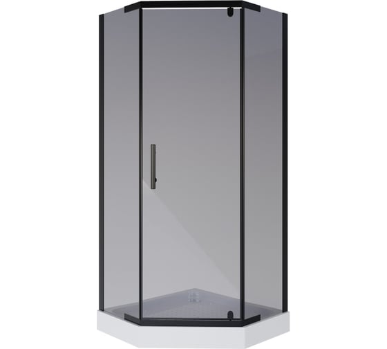 Душевой уголок NIAGARA NG-009-14DT 900x900x1950 мм, низкий поддон 13 см, стекло тонированное _0091432DT