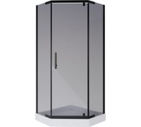 Душевой уголок NIAGARA NG-010-14DT 1000x1000x1950 мм, низкий поддон 13 см, стекло тонированное _0101432DT